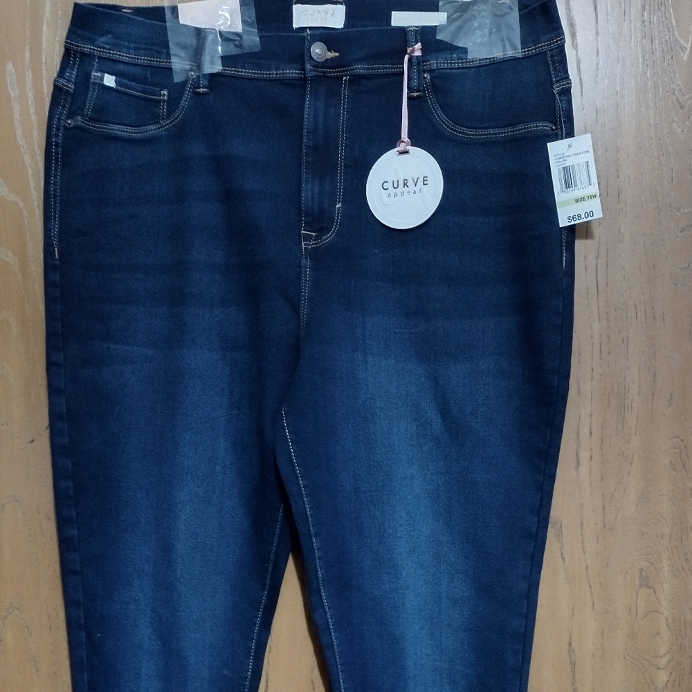 Curve Appeal Plus Size 18w Jegging Jeans